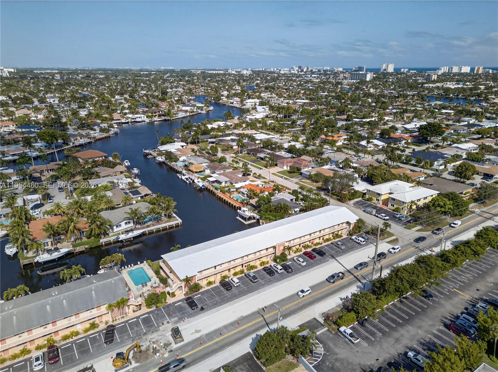 331 East McNab Road, Unit 226 Pompano Beach, FL 33060 - Photo 5 of 29 an aerial view of residential building and ocean