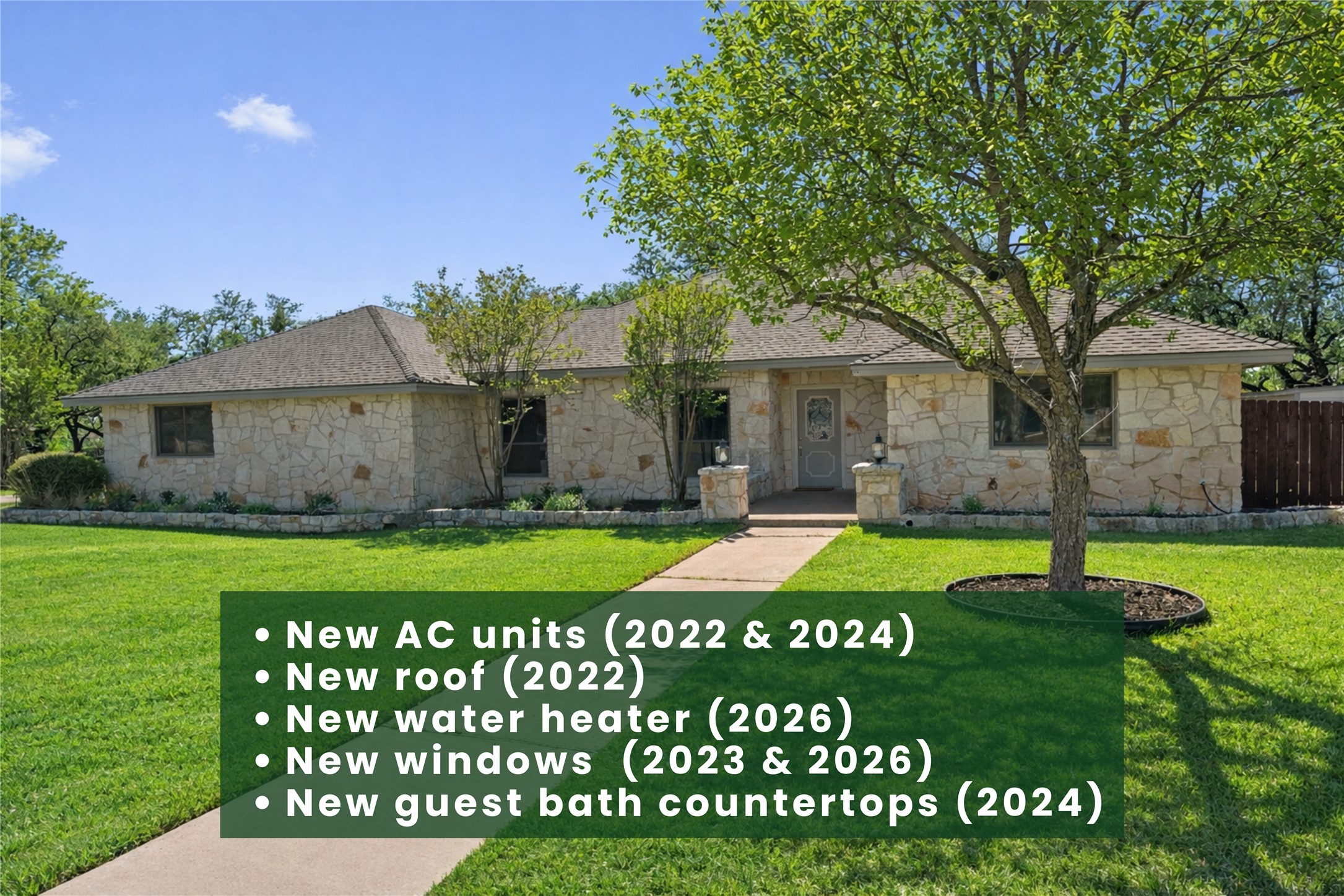 2802 Live Oak Street Round Rock, TX 78681 - Photo 1 of 1 a view of a house with a yard