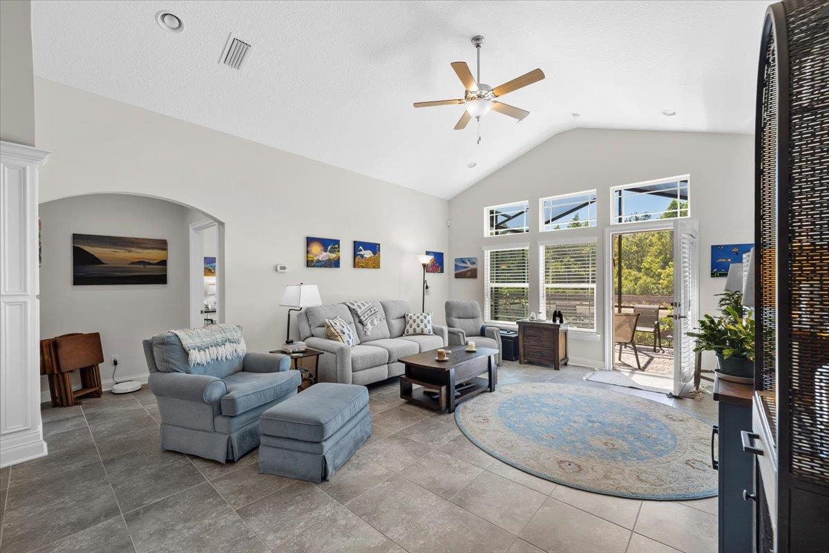 35 Timoga Trail St. Augustine, FL 32084 - Photo 5 of 52 a living room with furniture and a large window