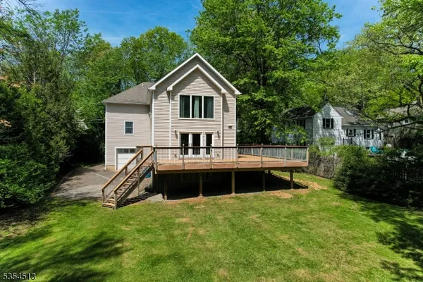 a house view with a outdoor space