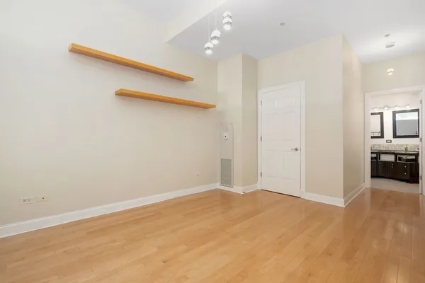 wooden floor in an empty room