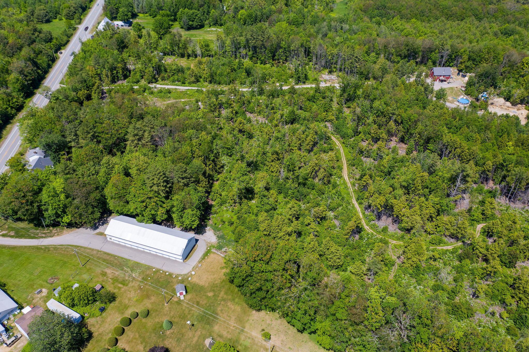 Lot 4-95 Ridge Road, Unit LOT 4 Lisbon, ME 04252 - Photo 16 of 20 Aerial