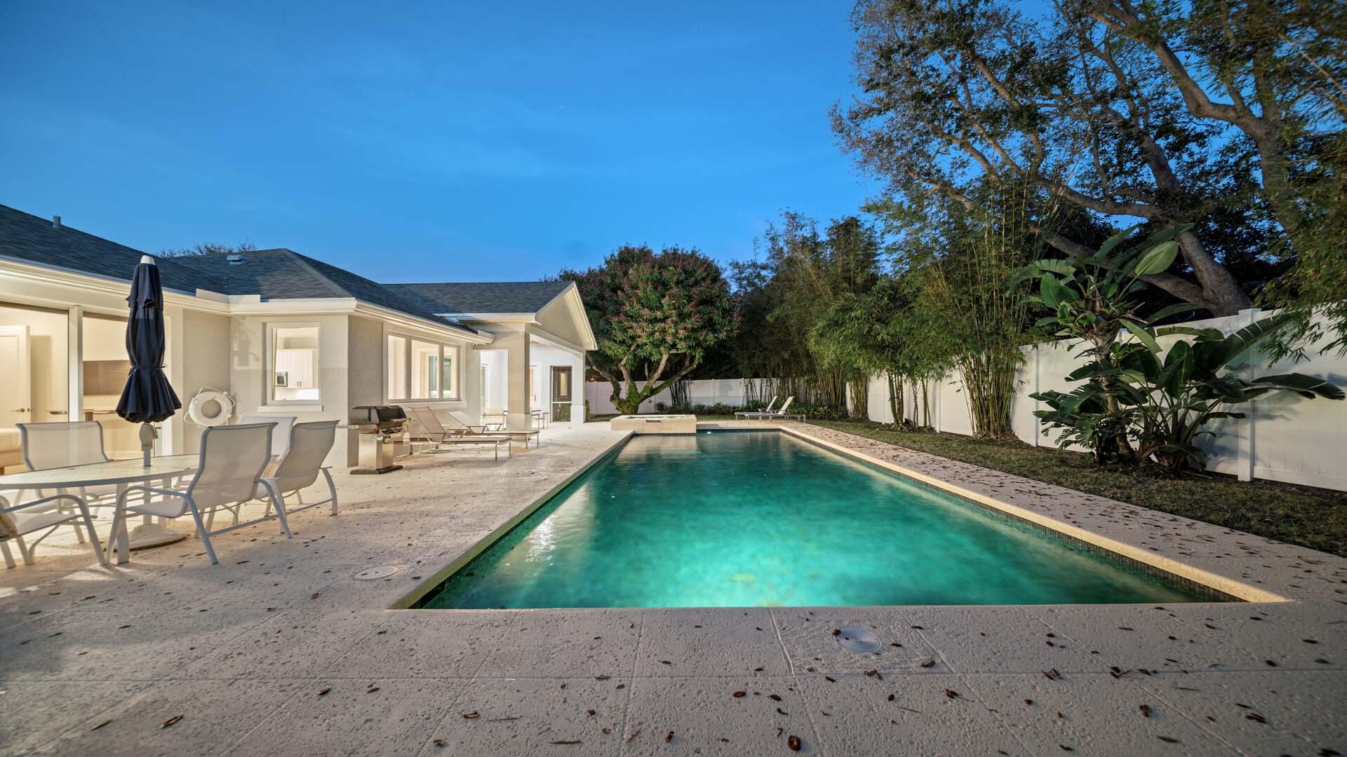 514 Northwest 13th Street Delray Beach, FL 33444 - Photo 34 of 35 swimming pool view with a outdoor seating