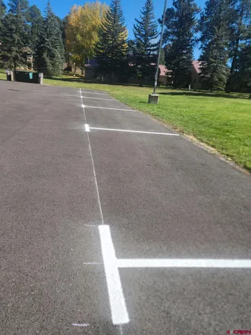 a view of a basketball court