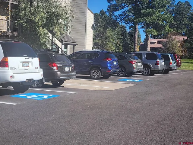 a car parked in front of a house