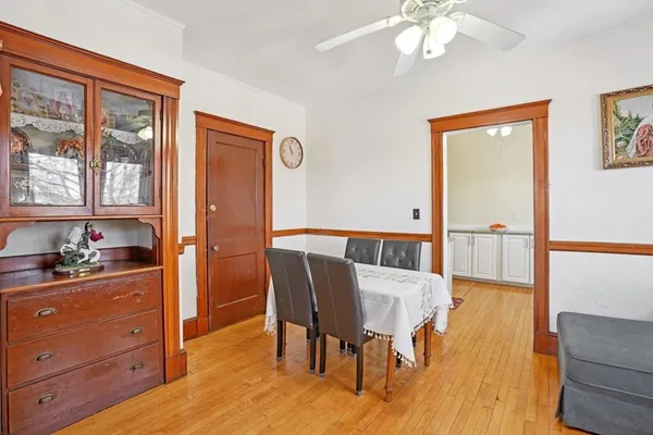 a room with furniture and a window