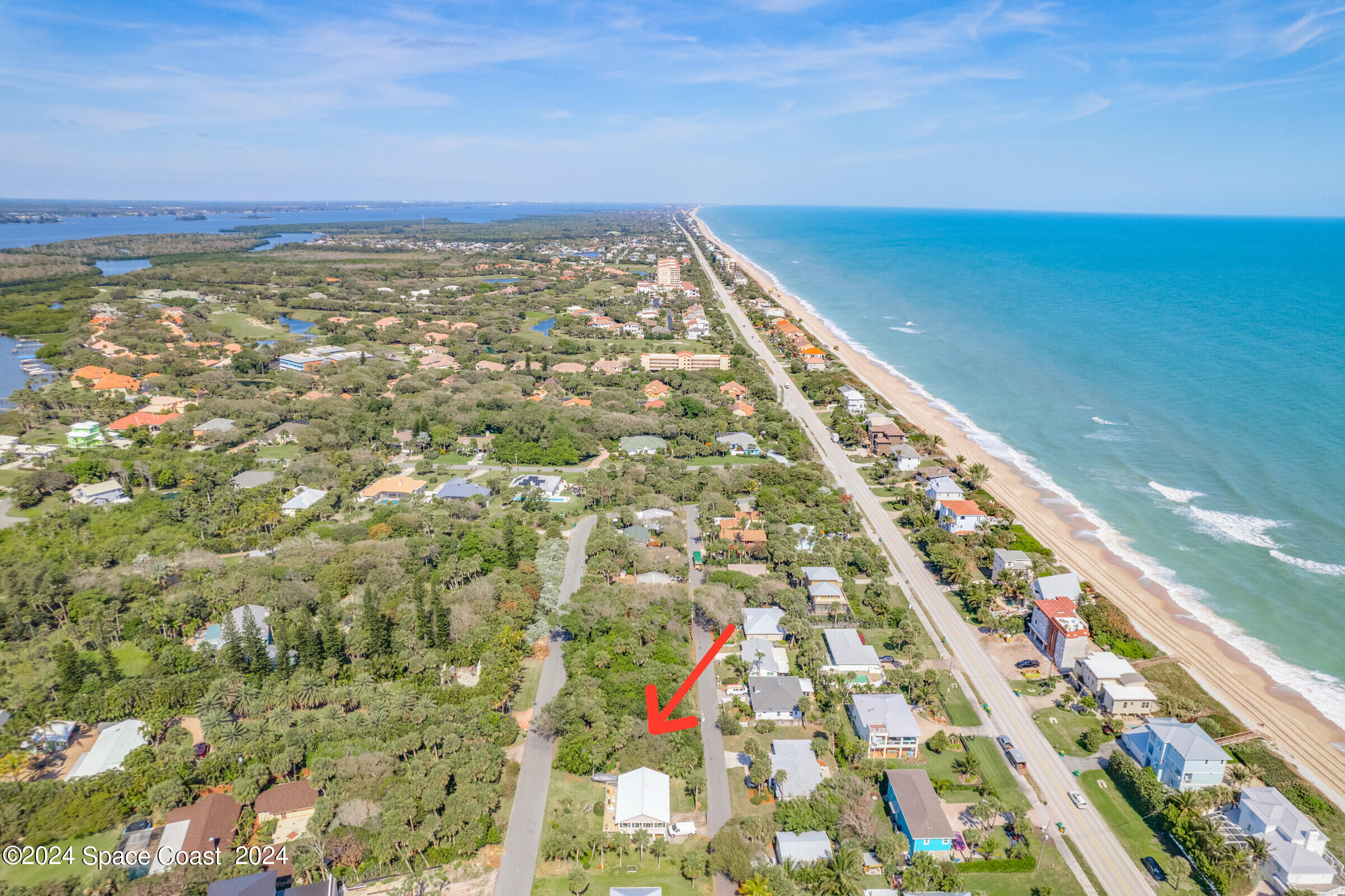 0 Winona Road Melbourne Beach, FL 32951 - Photo 13 of 27 a view of sky from a balcony