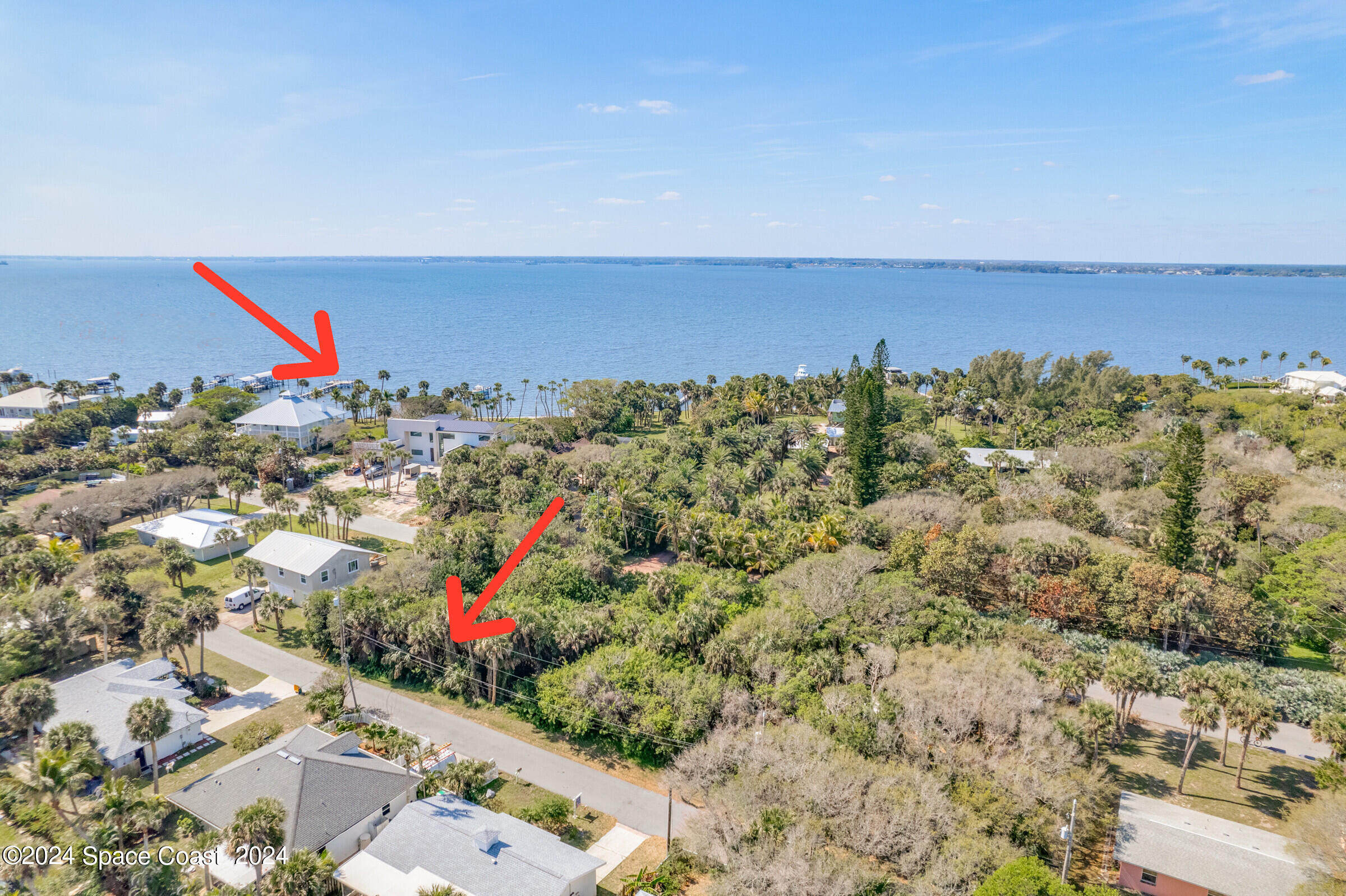 0 Winona Road Melbourne Beach, FL 32951 - Photo 19 of 27 an aerial view of a houses