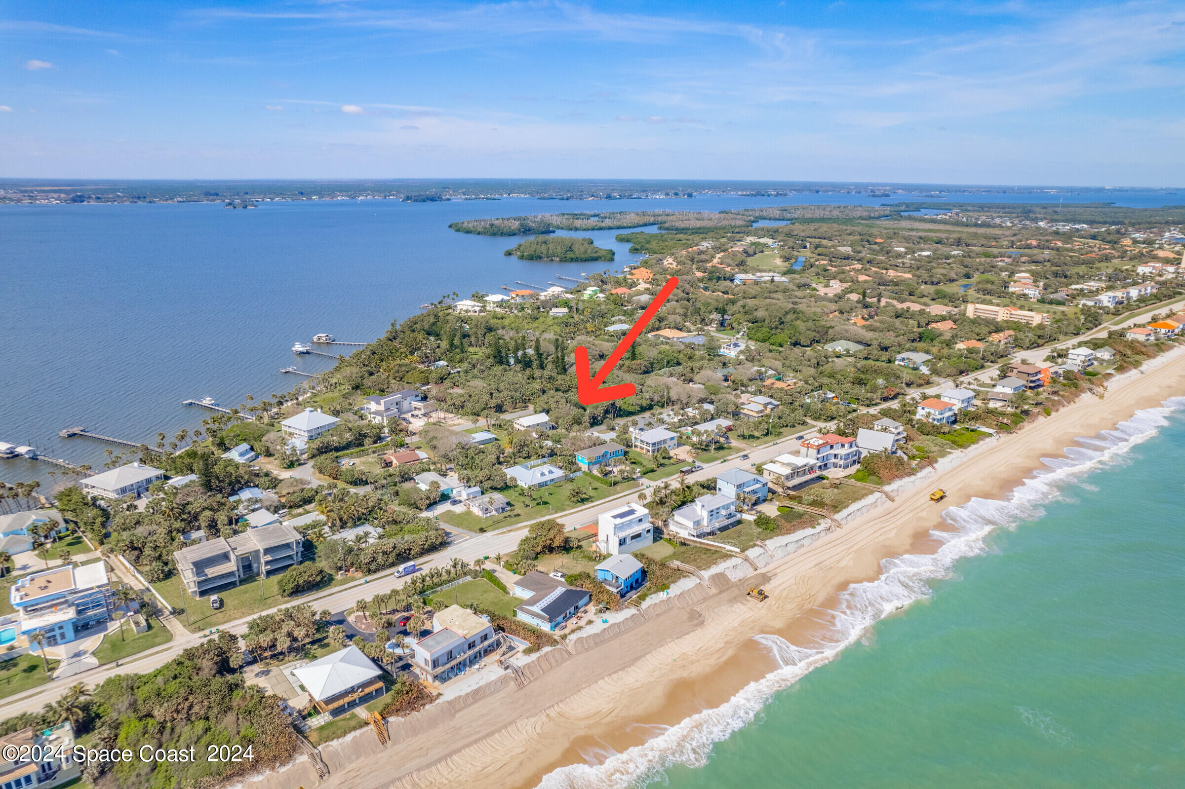 0 Winona Road Melbourne Beach, FL 32951 - Photo 20 of 27 a view of lake and ocean