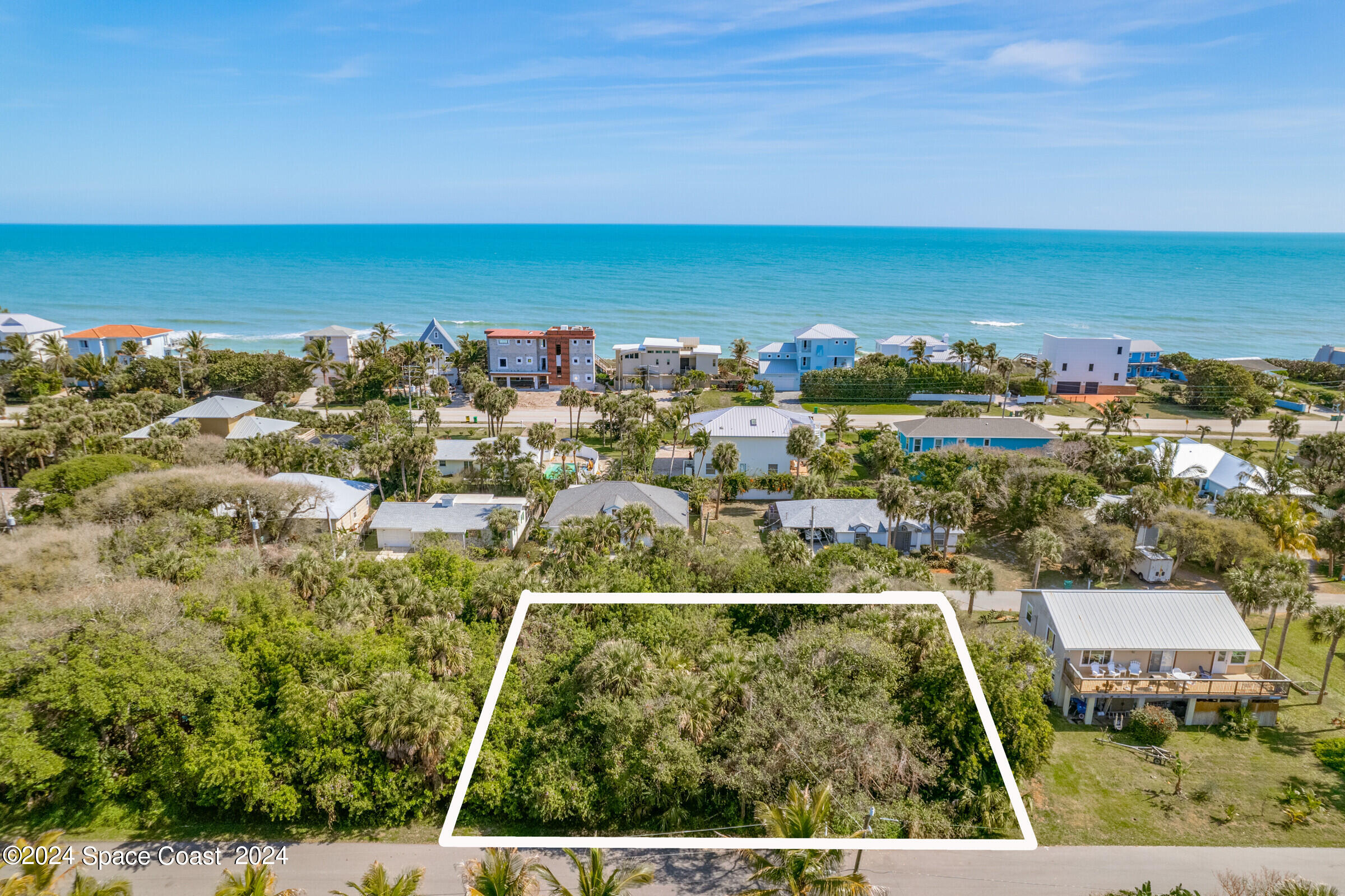 0 Winona Road Melbourne Beach, FL 32951 - Photo 2 of 27 an aerial view of residential building and lake