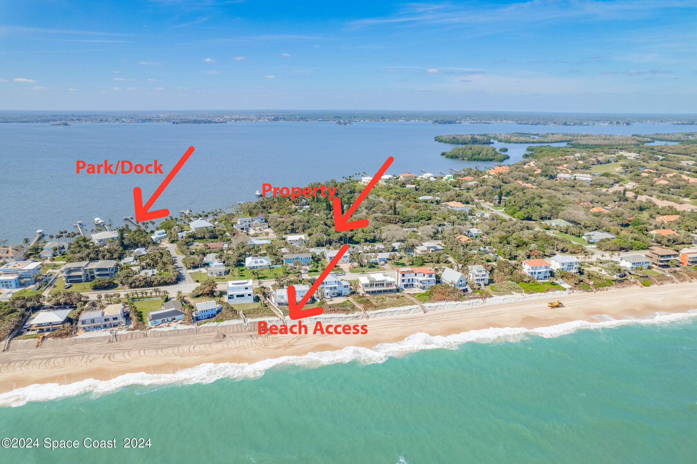 0 Winona Road Melbourne Beach, FL 32951 - Photo 3 of 27 a view of a city