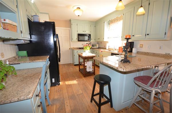 35 Olde Farms Road Boxford, MA 01921 - Photo 3 of 30 a kitchen with granite countertop white cabinets and stainless steel appliances