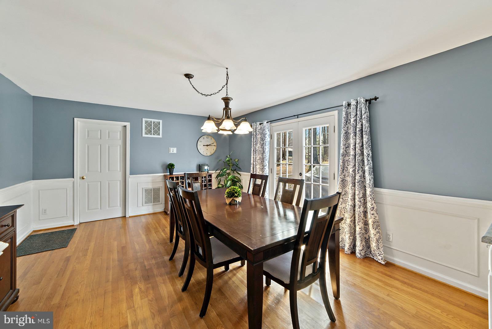 67 Ash Road Louisa, VA 23093 - Photo 15 of 66 Dining room with doors leading to deck