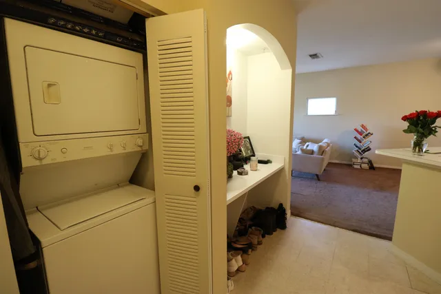 a view of storage and utility room