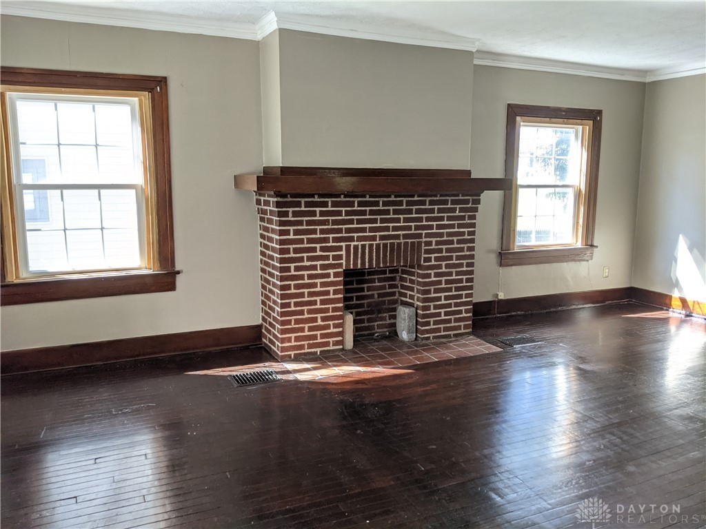 All original hardwoods and woodwork