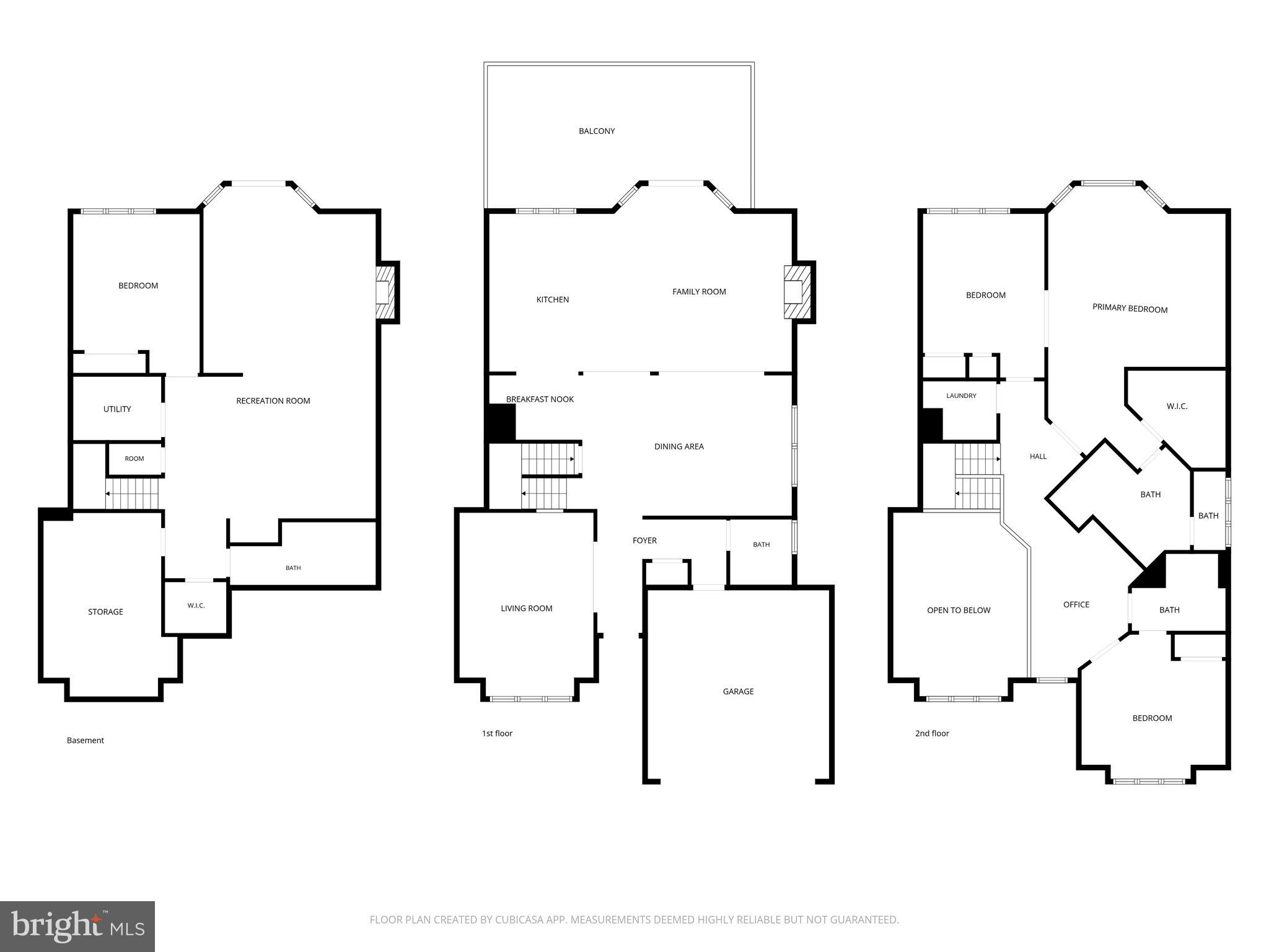 1416 Hemingway Court Reston, VA 20194 - Photo 58 of 58 Floor Plan