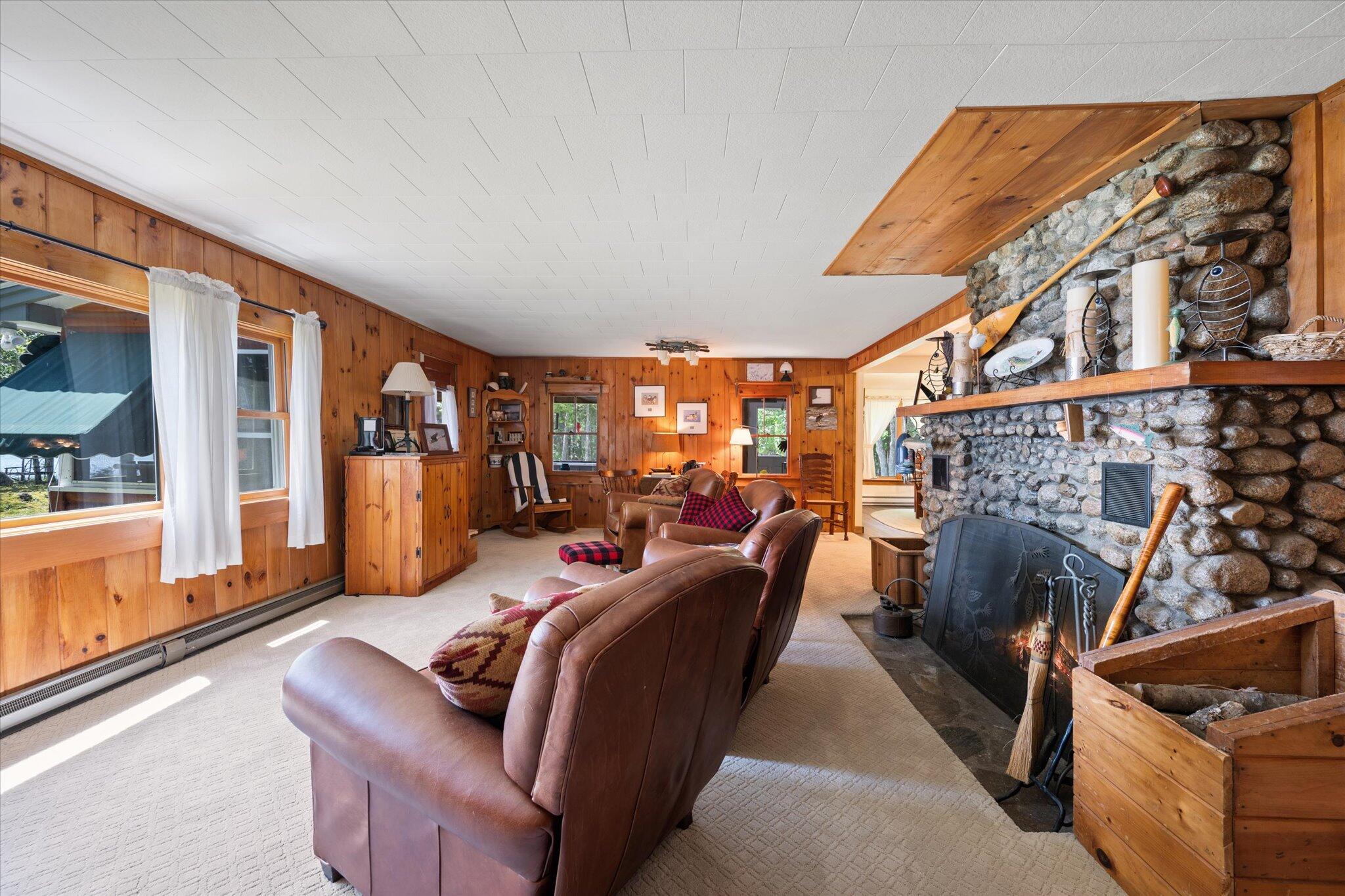180 Smith Road Princeton, ME 04668 - Photo 25 of 51 Wood burning fireplace...