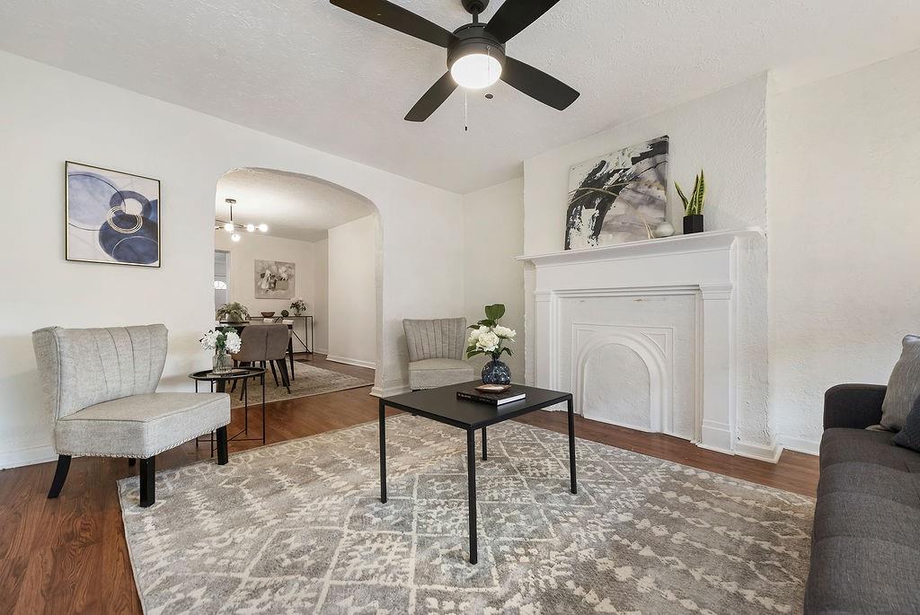 1302 Boyle Street Pittsburgh, PA 15212 - Photo 4 of 50 a living room with furniture and a rug