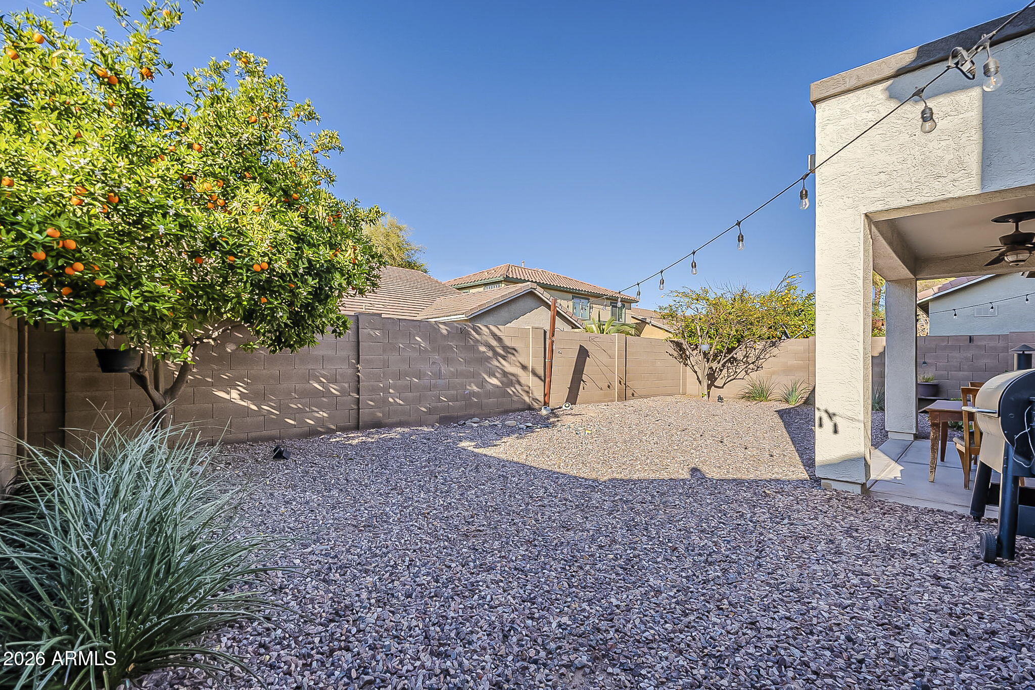 3816 East Phelps Street Gilbert, AZ 85295 - Photo 44 of 47 a view of a backyard