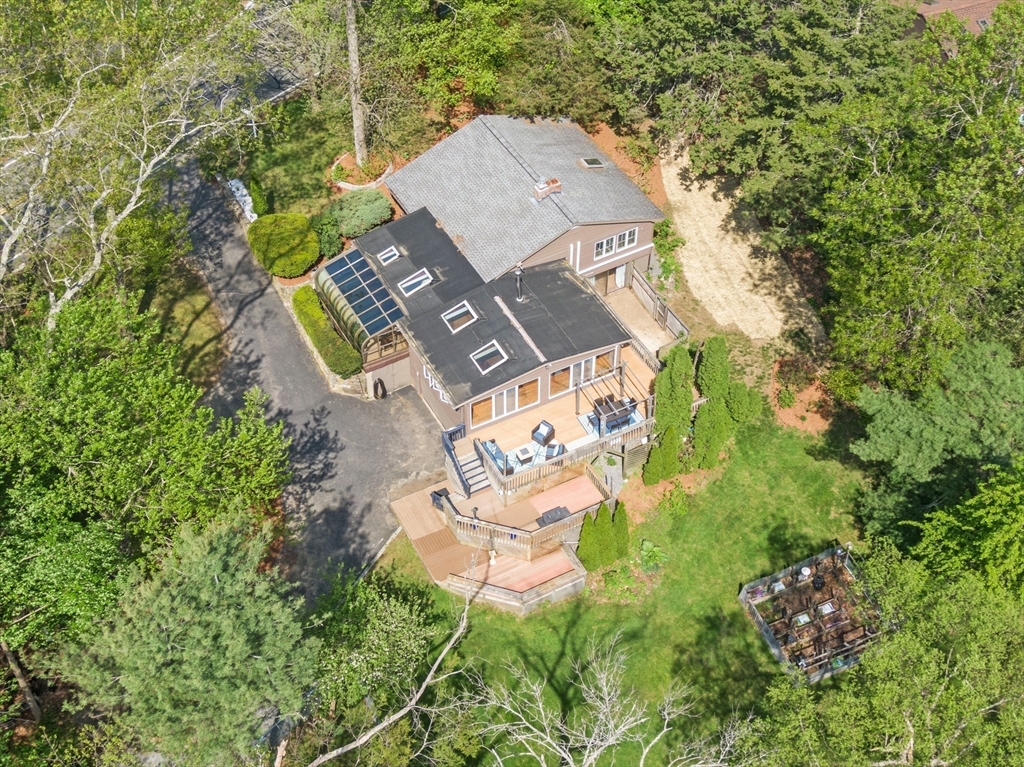 21 River Road Merrimac, MA 01860 - Photo 2 of 31 an aerial view of a house with a yard
