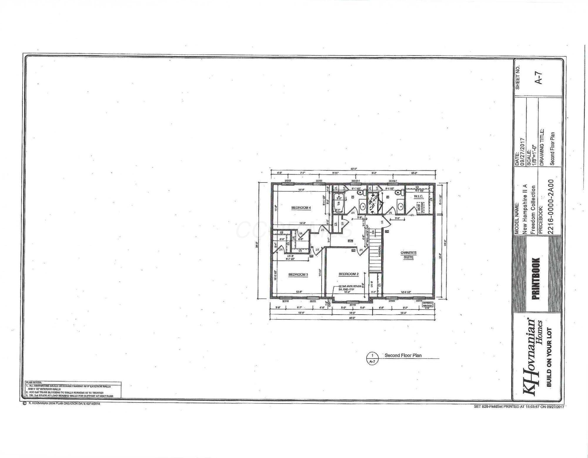 3427 Stringtown Road Northeast Lancaster, OH 43130 - Photo 78 of 79 Floorplan 2nd floor