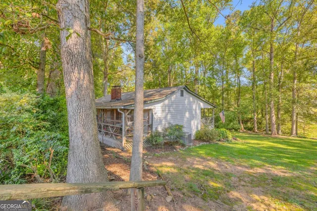 a view of an ocean from a balcony