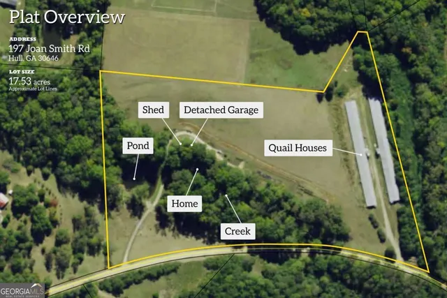 $650,000 | 197 Joan Smith Road, Hull, GA 30646