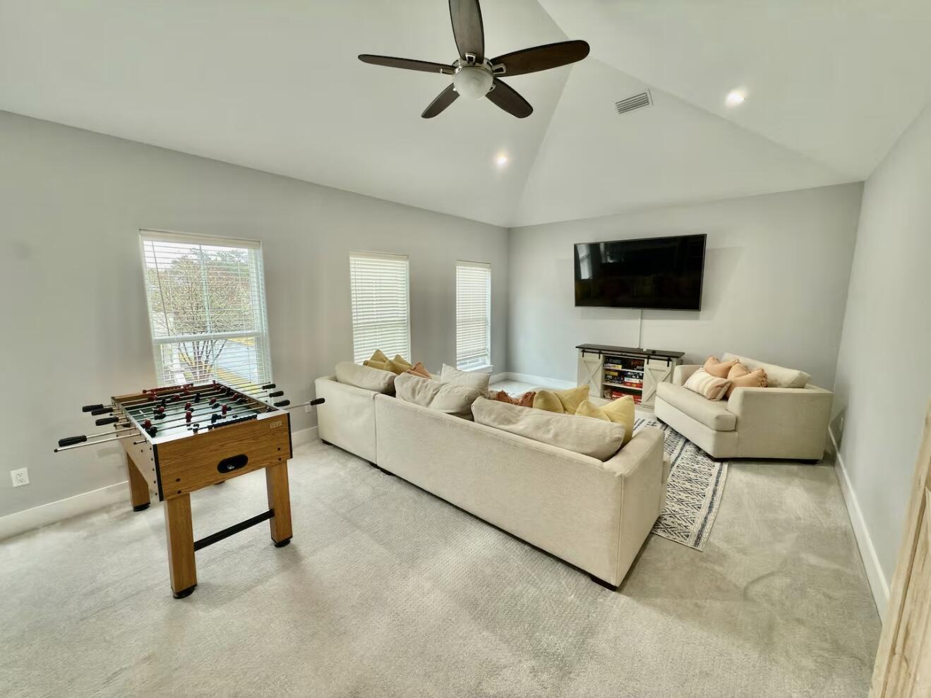 37 Grande Pointe Drive Inlet Beach, FL 32461 - Photo 20 of 58 a living room with furniture and a flat screen tv
