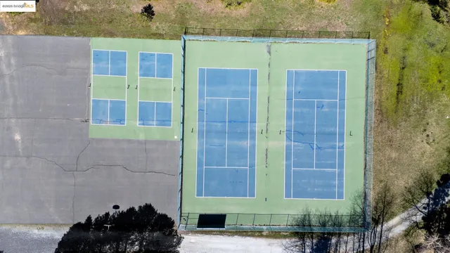 a view of a swimming pool with lounge chair