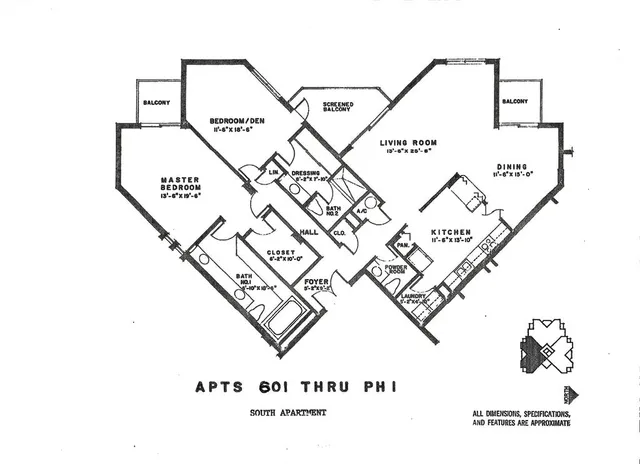 $699,000 | 501 North Riverside Drive, Unit 601, Pompano Beach, FL 33062
