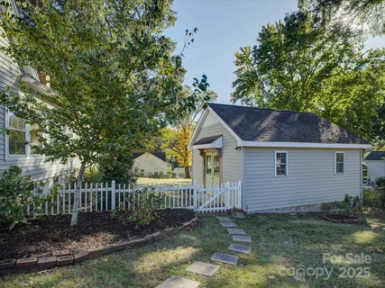 a view of front door of house