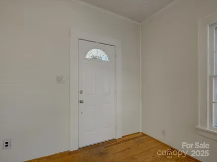 a view of empty room