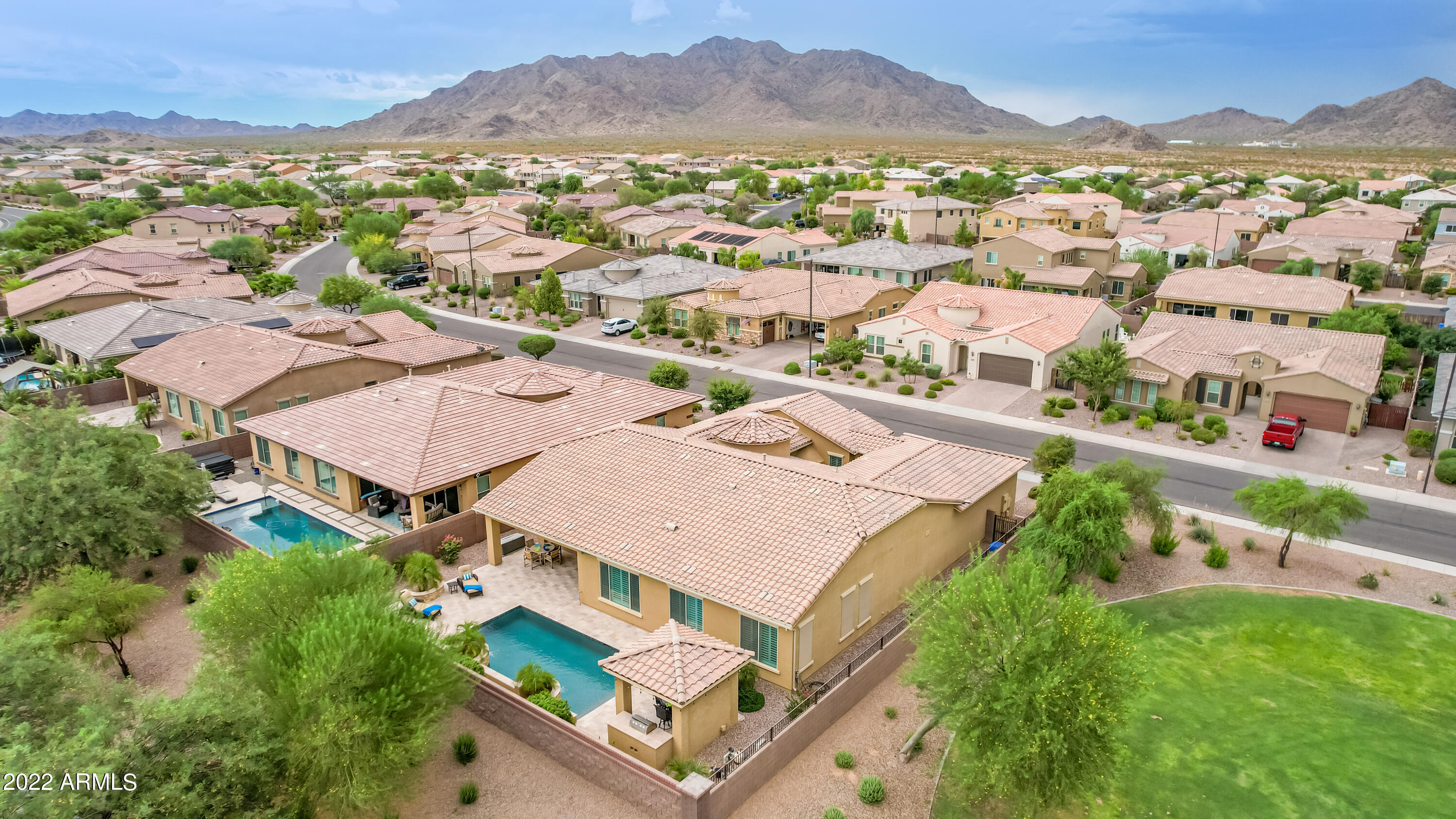 2226 East Saddlebrook Road Gilbert, AZ 85298 - Photo 71 of 84 71 - Saddlebrook 2226 Drone