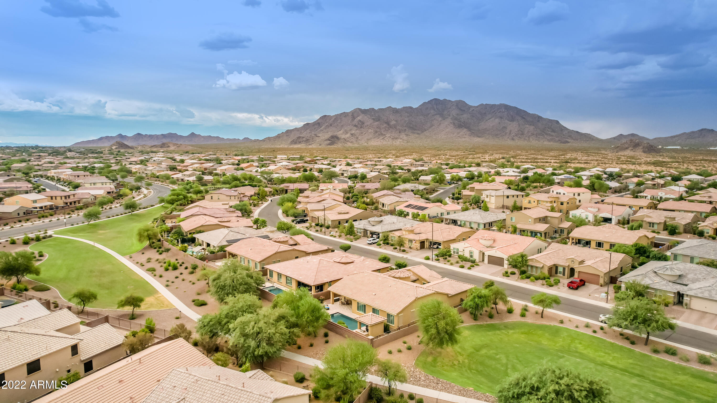 2226 East Saddlebrook Road Gilbert, AZ 85298 - Photo 74 of 84 74 - Saddlebrook 2226 Drone