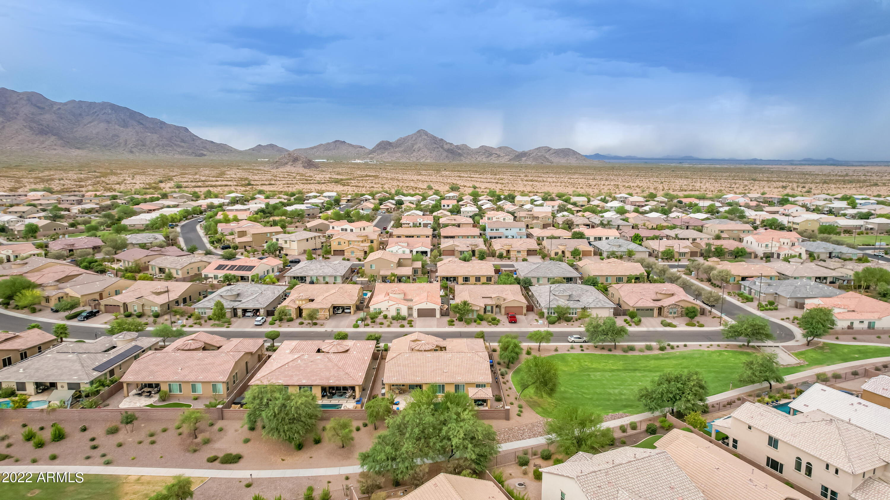 2226 East Saddlebrook Road Gilbert, AZ 85298 - Photo 75 of 84 75 - Saddlebrook 2226 Drone