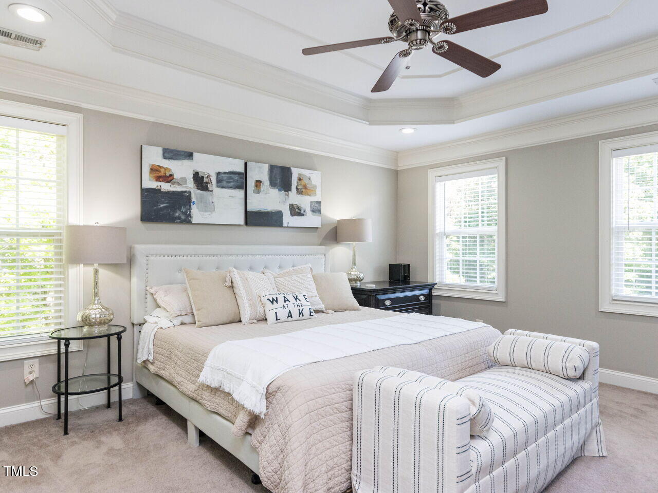 1201 Kalworth Road Wake Forest, NC 27587 - Photo 24 of 76 a bedroom with a bed and window