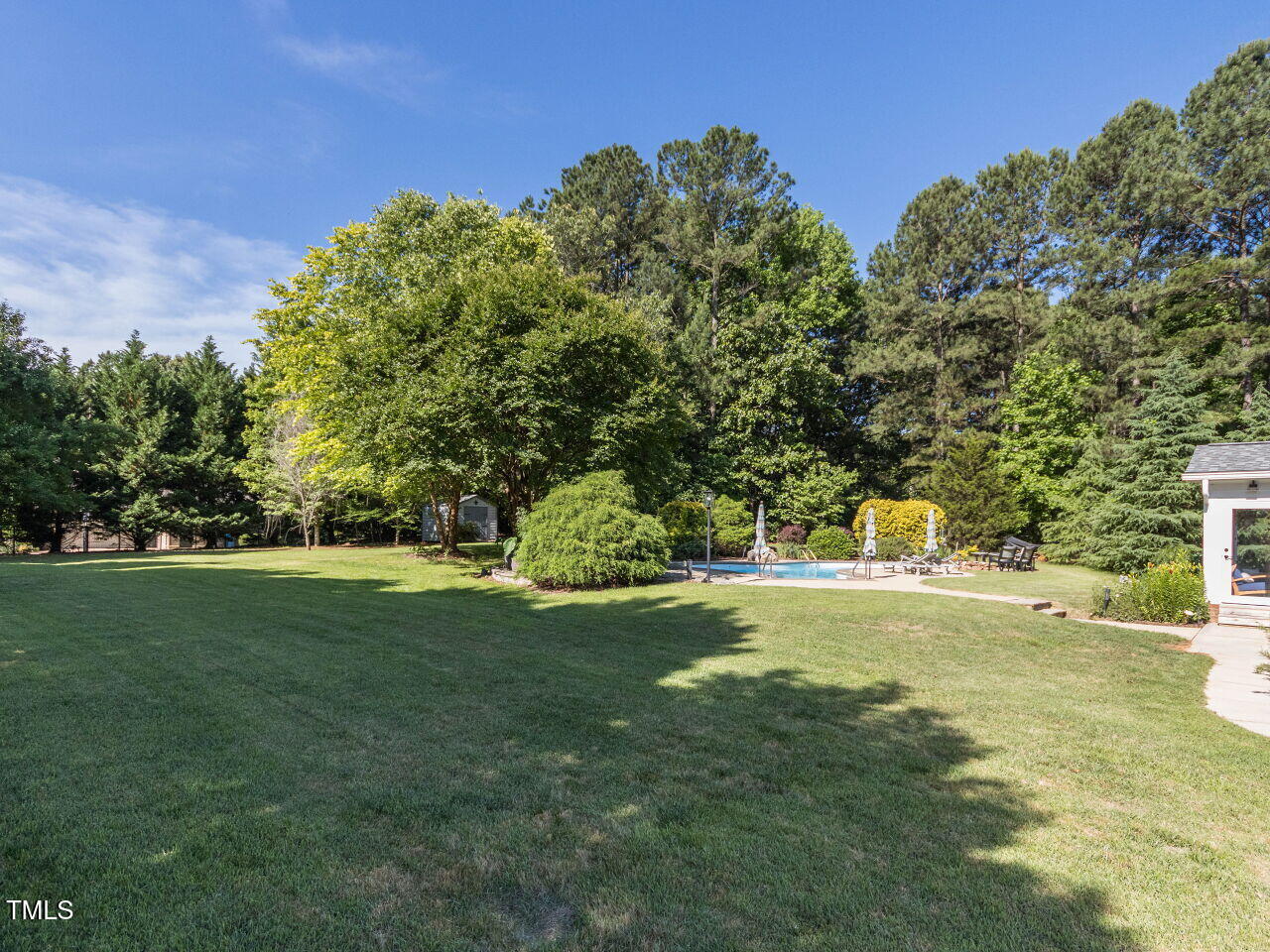 1201 Kalworth Road Wake Forest, NC 27587 - Photo 53 of 76 a view of a trees in a yard