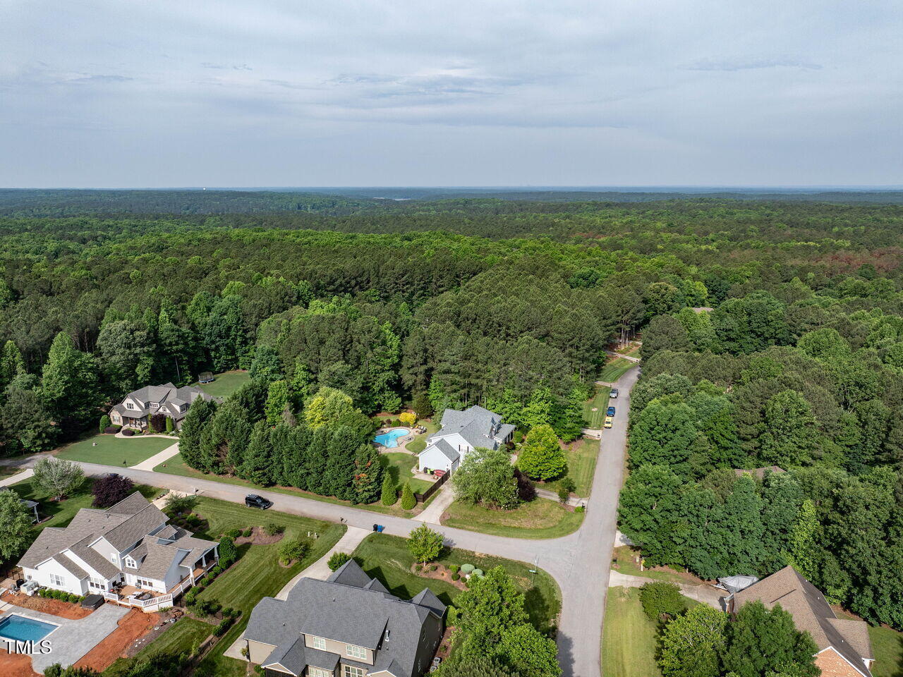 1201 Kalworth Road Wake Forest, NC 27587 - Photo 76 of 76 an aerial view of multiple house