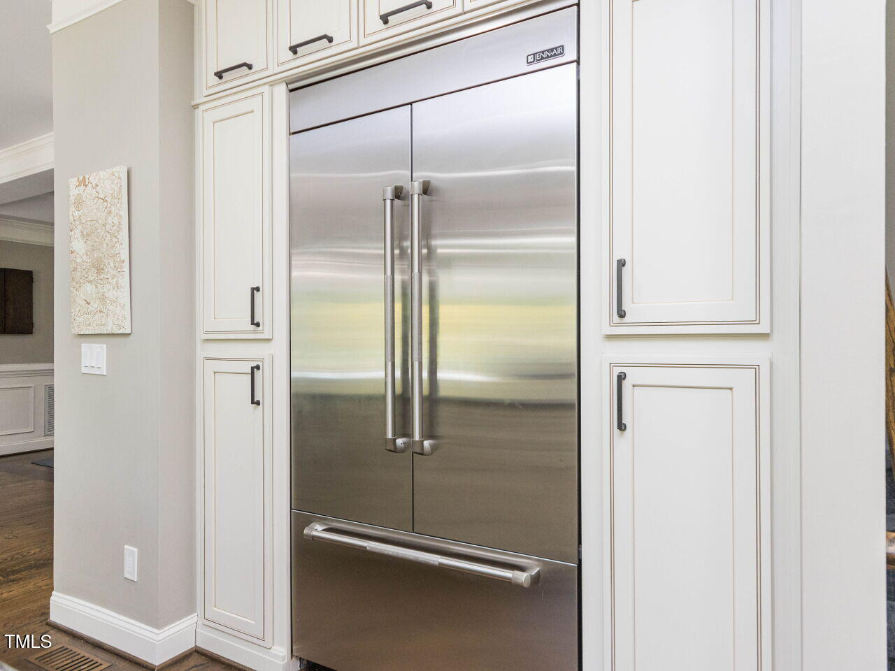 1201 Kalworth Road Wake Forest, NC 27587 - Photo 9 of 76 a bathroom with a glass shower door