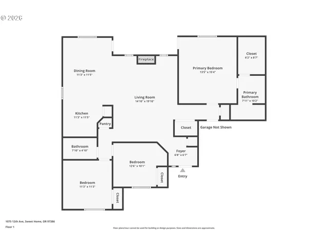 $365,000 | 1075 12th Avenue, Sweet Home, OR 97386