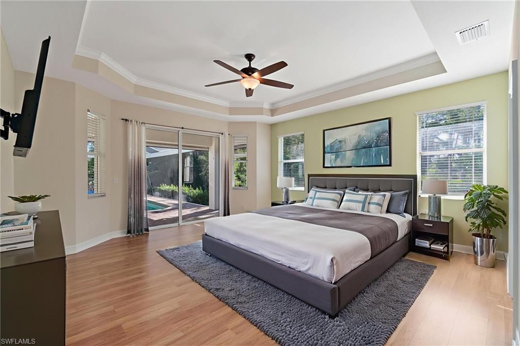 1158 Oakes Boulevard Naples, FL 34119 - Photo 24 of 40 Main Bedroom virtually staged