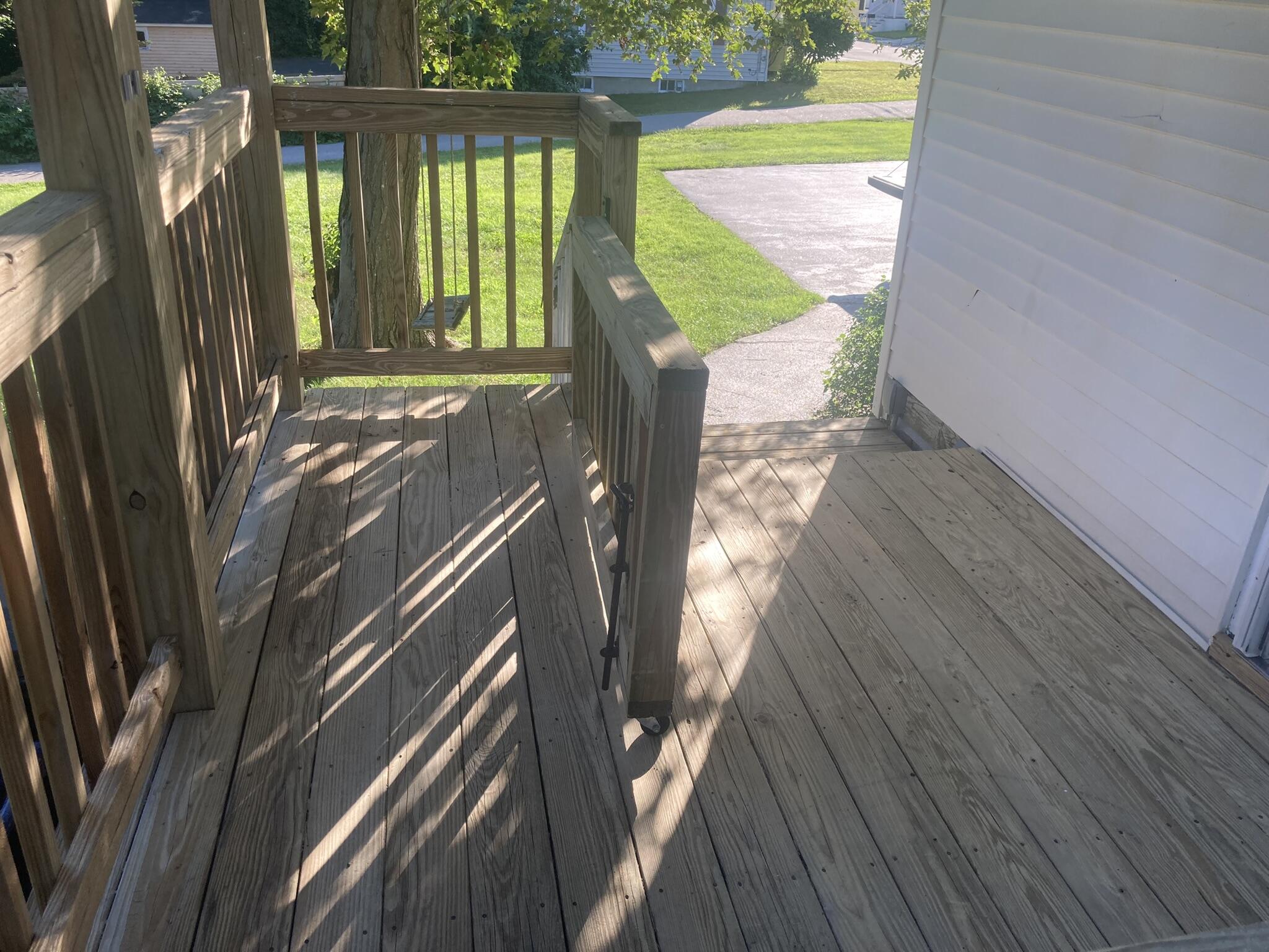 57 Hill Street Saco, ME 04072 - Photo 19 of 59 1st Floor Apt - Back Deck b