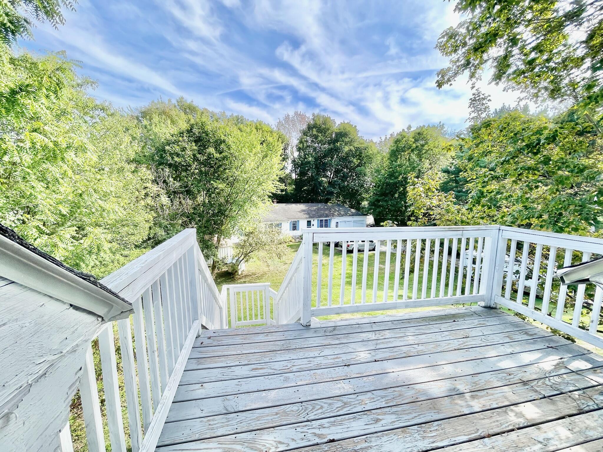 57 Hill Street Saco, ME 04072 - Photo 33 of 59 2nd Floor Apt - Back deck