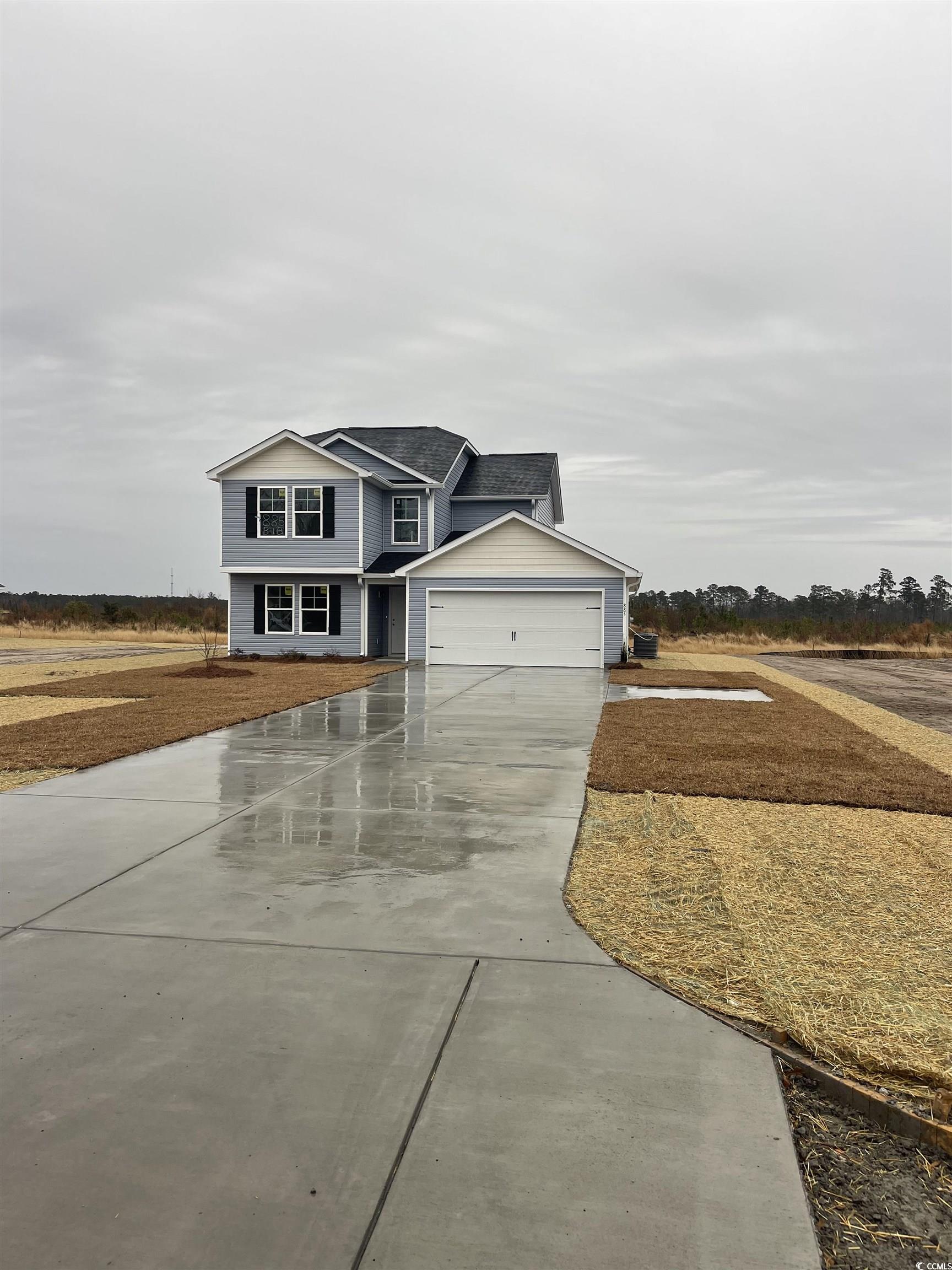 885 Busy Corner Road Conway, SC 29527 - Photo 3 of 32 View of front of home featuring a garage