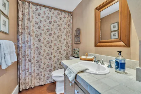 a very nice looking room with a large window