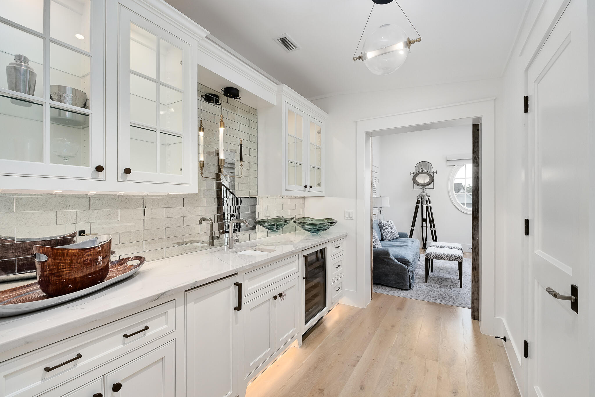 409 Coopersmith Lane Inlet Beach, FL 32461 - Photo 64 of 97 Wet Bar off Primary & Media Loft