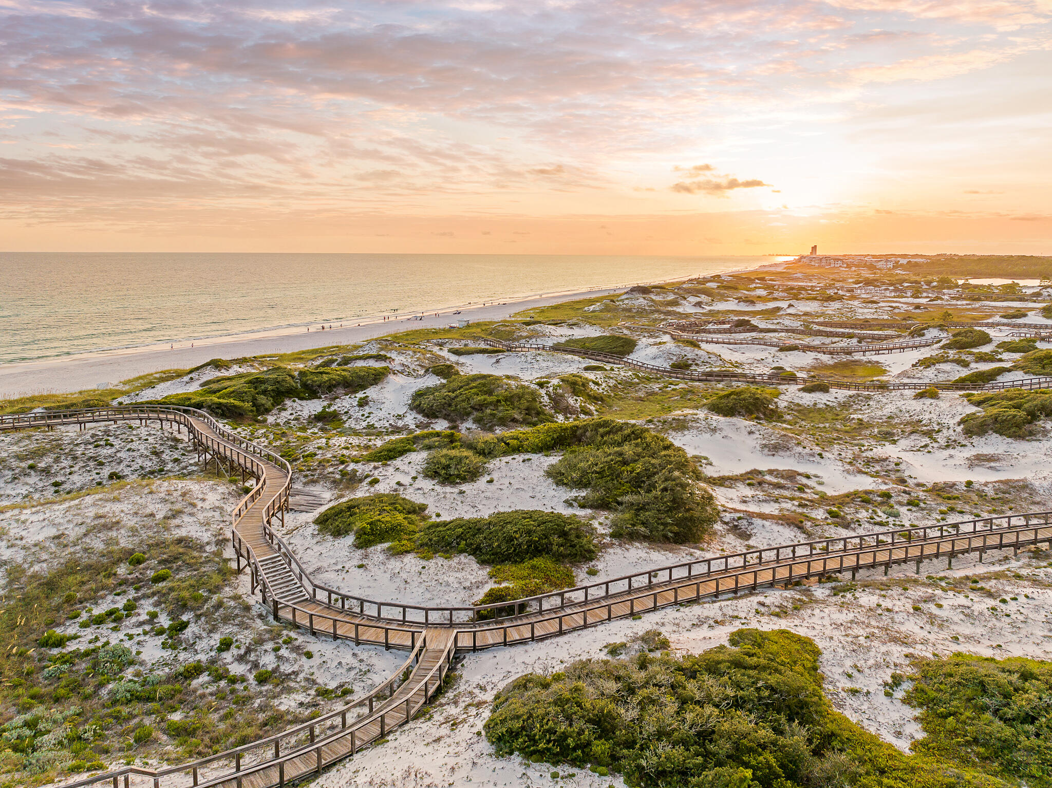 409 Coopersmith Lane Inlet Beach, FL 32461 - Photo 87 of 97 an aerial view of residential houses with outdoor space