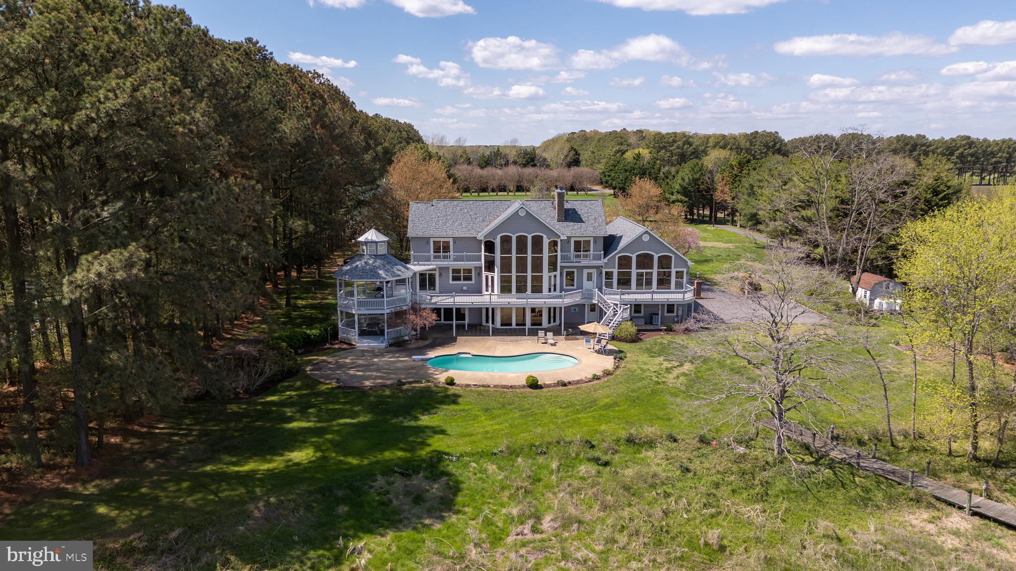 1901 Cox Neck Road Chester, MD 21619 - Photo 11 of 95 Exterior rear facing from waterside