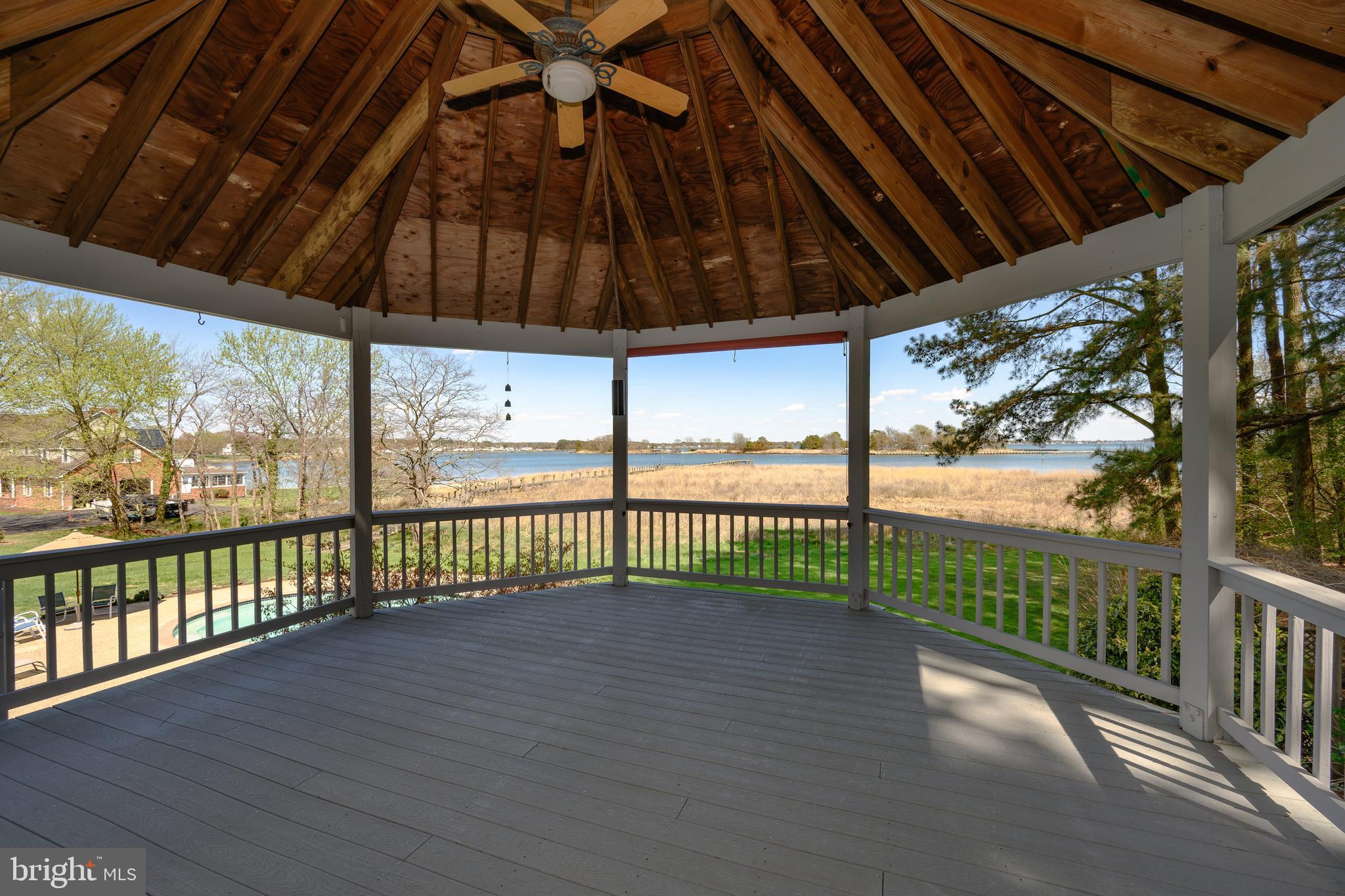 1901 Cox Neck Road Chester, MD 21619 - Photo 86 of 95 Gazabo attached to house waterside
