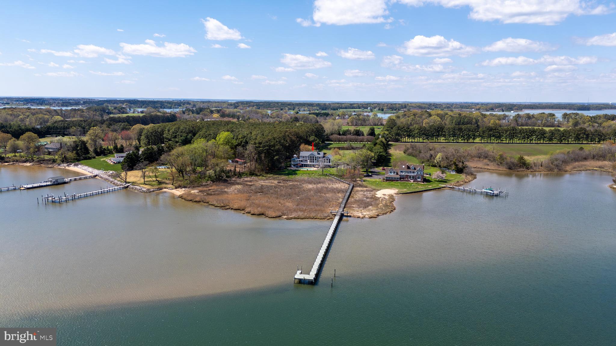 1901 Cox Neck Road Chester, MD 21619 - Photo 10 of 95 View looking back at water